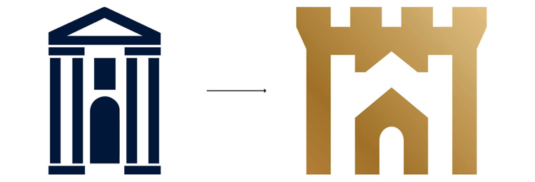 歷史建筑協(xié)會品牌形象設(shè)計(jì)，獨(dú)特建筑靈感