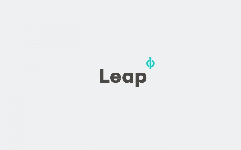 Leap教育培訓學校vi設計，字體logo設計