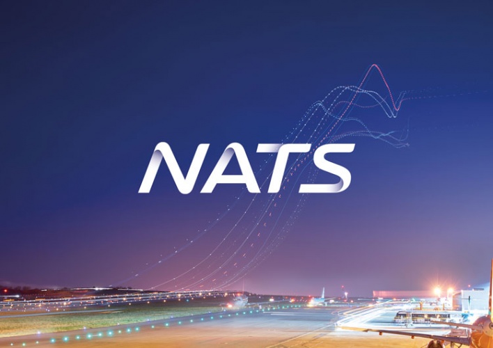 英國國家航空交通服務(NATS)視覺識別系統vis設計， 字母logo設計