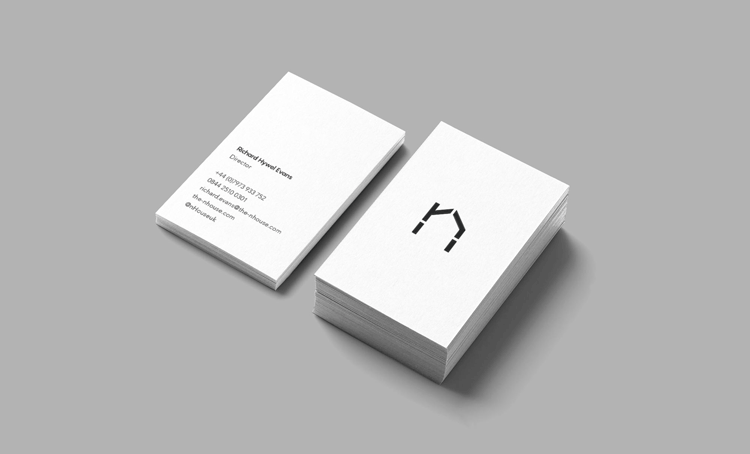 nHouse模塊化住宅的房屋建筑公司logo設計， vi設計
