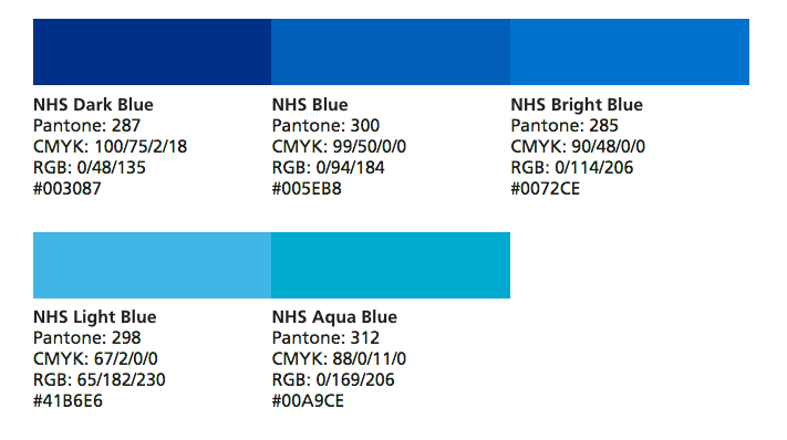 英國NHS醫(yī)院vi設(shè)計，醫(yī)院logo設(shè)計
